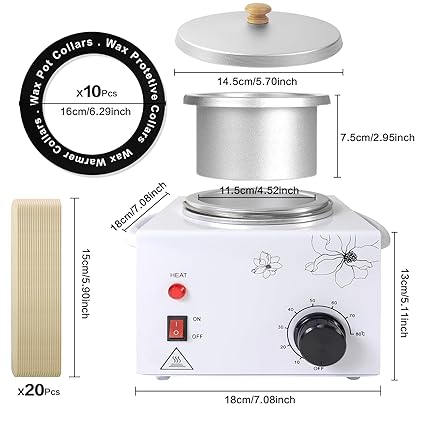 Professional Single Hair Wax Warmer | Electric Wax Heater Machine for Salon & Home Use