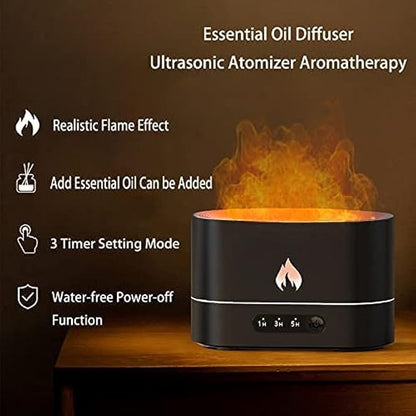 Flame Air Humidifier – The Ultrasonic Aromatherapy Experience with a Volcanic Twist