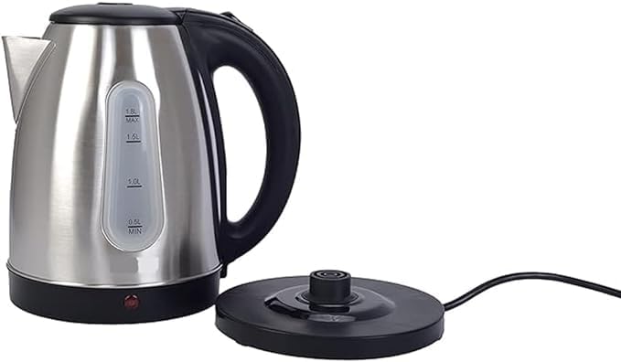 Stainless Steel Kettle – Efficient and Safe 1.8L Water Boiler for Your Kitchen