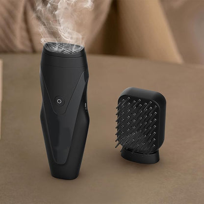 Electric Comb Incense Burner | Oud Arabic Comb Hair Bakhoor Burner for Aromatic Styling | Black