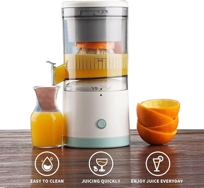 Electric Orange Juicer – Compact USB-Powered Hands-Free Citrus Juicer