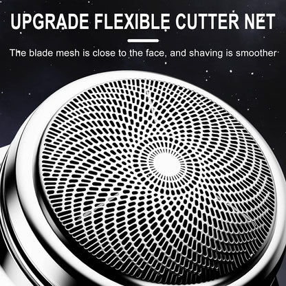 Mini Electric Shaver - Pocket-Sized, Rechargeable & Waterproof for Travel, One-Button Operation for Men & Women (Multi-Colour)