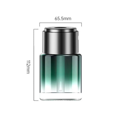 Portable Smart Atomized Car Aroma Diffuser | ABS+Glass Material | Long Battery Life | Air Freshener for Home, Office, and Travel | Pure Oil Diffuser