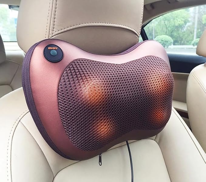 Compact and Powerful Massage Pillow – The Ultimate Solution for Car and Home Relaxation