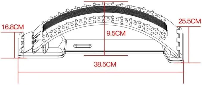 Household Lumbar Traction Device | Waist Dish Outstanding Tractor for Lumbar Strain Relief | Effective Back Pain Relief for Home Use