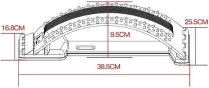 Household Lumbar Traction Device | Waist Dish Outstanding Tractor for Lumbar Strain Relief | Effective Back Pain Relief for Home Use