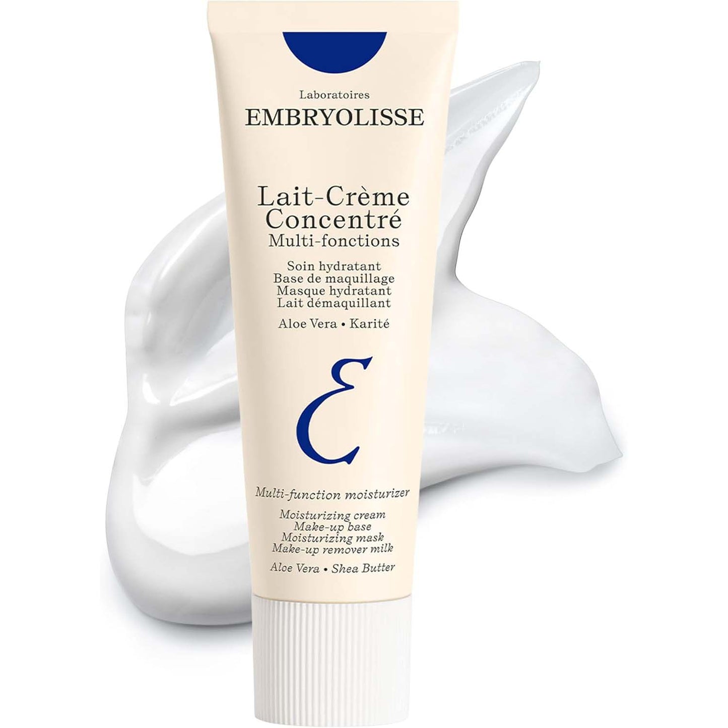 Embryolisse Lait-Crème Concentré – Multi-Purpose Face & Body Moisturizer for Sensitive Skin, Hydrating Primer & Makeup Base, 100ml