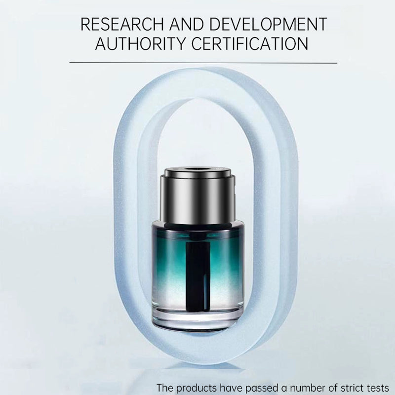 Portable Smart Atomized Car Aroma Diffuser | ABS+Glass Material | Long Battery Life | Air Freshener for Home, Office, and Travel | Pure Oil Diffuser