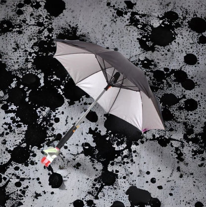 Fan Umbrella, Newly UV Sun Umbrella with Fan, Portable Cooling UPF 50+, Foldable for Sun & Rain, USB Rechargeable, Travel Umbrellas for Watching Games, Playground, Heatstroke, Hot Days.