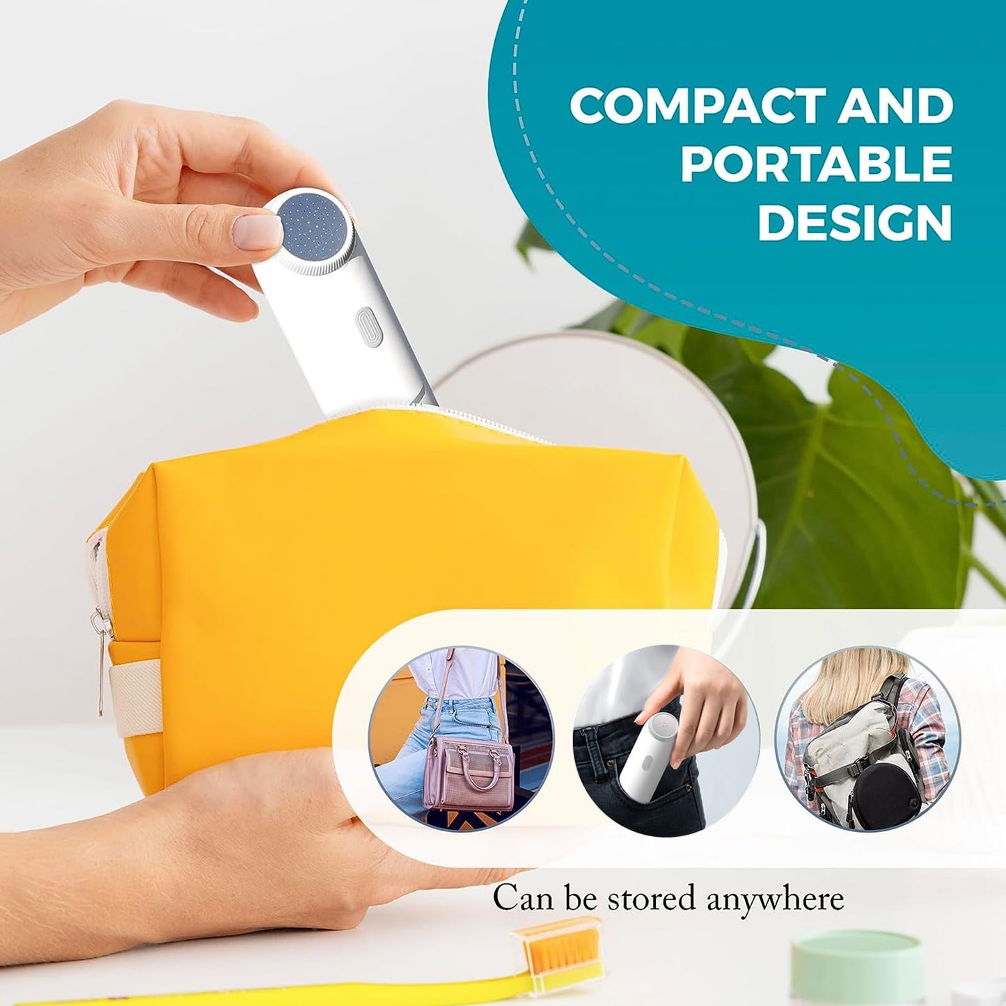 Portable Electric Flushing Device – USB-C Rechargeable Bidet for Hygiene