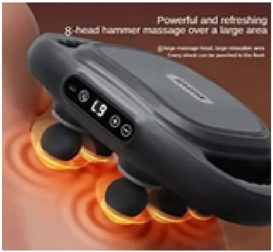 8D Massage Gun (WNK-569), USB RECHARGEABLE, electric Vibration Massage, Deep Muscle Massager, Body Leg Massage Relaxation Treatment, Massage Fitness Tool.