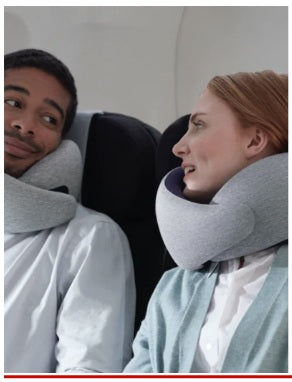Sleeping Pillow, Neck Pillow, 100% Pure Memory Foam, Travel Neck Pillow, Neck Support, Ergonomic &Portable Design, Best for Sleeping, Plane, Car, Train, Office, Flight.