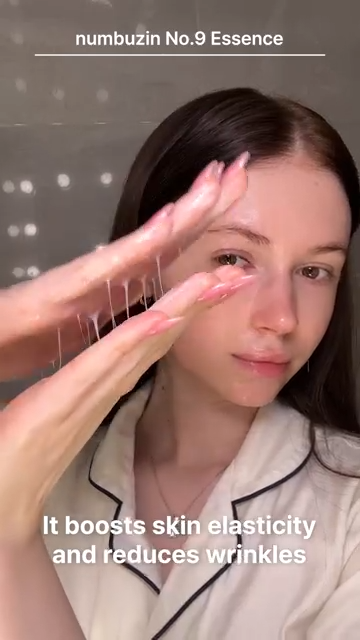 Numbuzin No.9 Essence | NAD+ BIO Lifting-sil Essence | Firming, Reduce Wrinkles, Fine Lines | Peptides, NAD+ | Serum for Sagging, Aging, Dull Skin | 1.69 fl. oz.